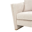 La Terrazza Chenille Sofa - Cappuccino/Light Champagne