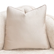 La Terrazza Chenille Sofa - Cappuccino/Light Champagne