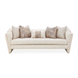 La Terrazza Chenille Sofa - Cappuccino/Light Champagne
