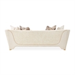 La Terrazza Chenille Sofa - Cappuccino/Light Champagne