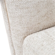 La Terrazza Matching Chenille Chair - Cappuccino/Light Champagne