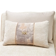 La Terrazza Chenille Chaise - Cappuccino/Light Champagne