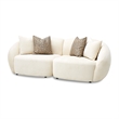 Le Montreaux 5-Piece Modular Chenille Sectional - Gardenia