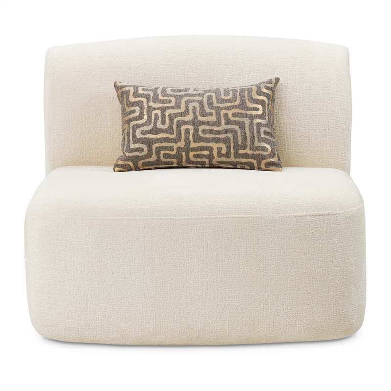 Le Montreaux 5-Piece Modular Chenille Sectional - Gardenia
