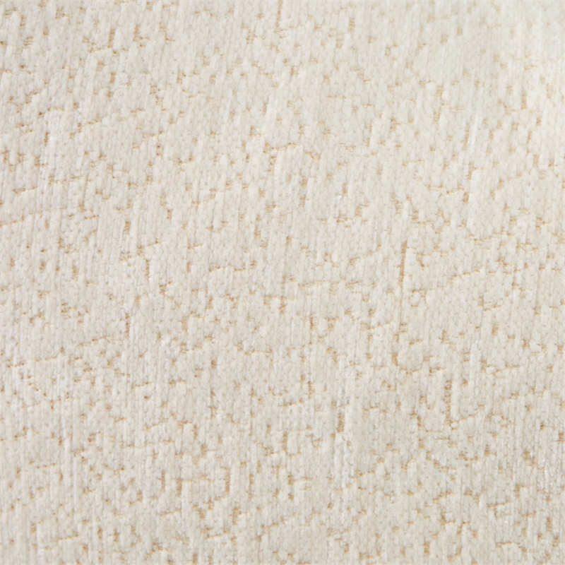 Michael Amini Sassani Chenille Loveseat - Crepe/Gold