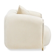 Michael Amini Sassani Chenille Accent Chair - Crepe/Gold