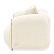 Michael Amini Sassani Chenille Accent Chair - Crepe/Gold