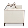 Belmont Place Sofa - Cream/Espresso