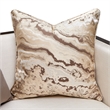 Michael Amini Belmont Place Matching Accent Chair in Cream/Espresso