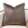 Michael Amini Belmont Place Matching Accent Chair in Cream/Espresso