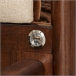 Mason Park King Lift Up Storage Bed - Beige/Umber