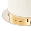 Lisbon 9-Piece Dining Room Set - Silken Matte Cream