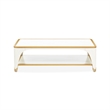 La Terrazza Rectangular Cocktail Table - Creamy Pearl