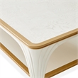 La Terrazza Rectangular Cocktail Table - Creamy Pearl