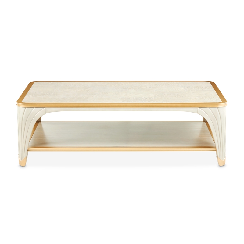 La Terrazza Rectangular Cocktail Table - Silver Mist