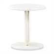 Sassani Accent Table - Pearl White/Gold