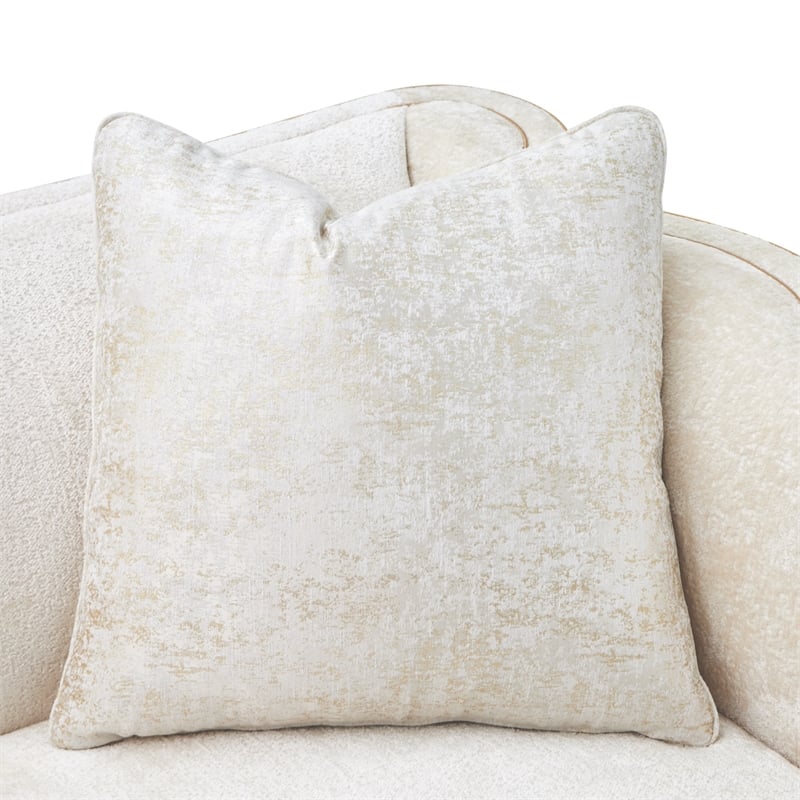 La Terrazza Chenille Sofa - Starlight/Light Champagne