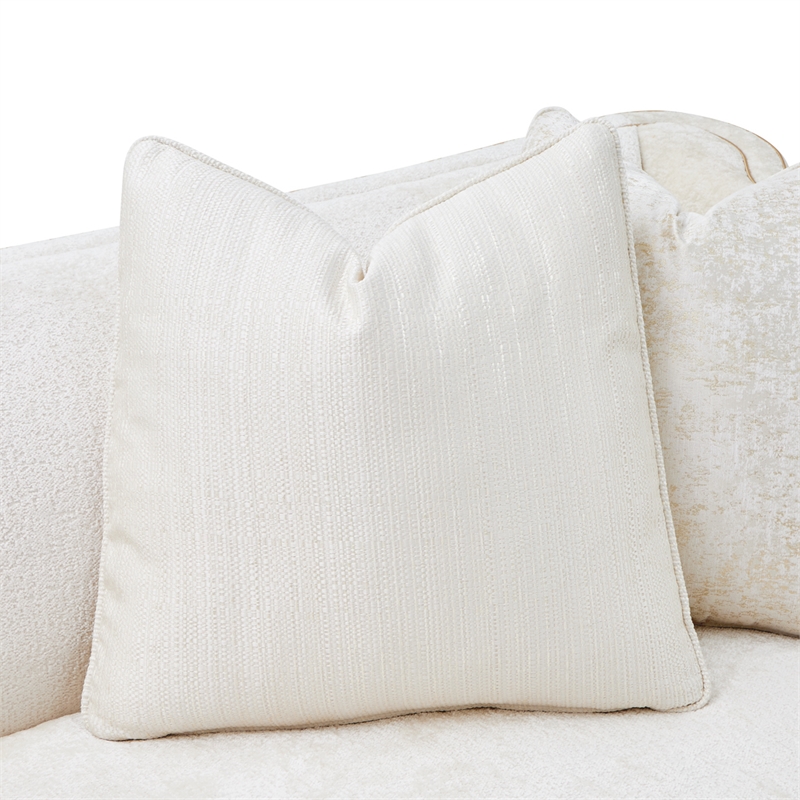 La Terrazza Chenille Sofa - Starlight/Light Champagne