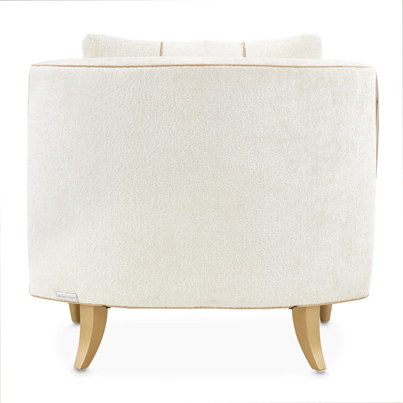 La Terrazza Chenille Accent Chair - Starlight/Light Champagne