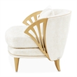 La Terrazza Chenille Accent Chair - Starlight/Light Champagne