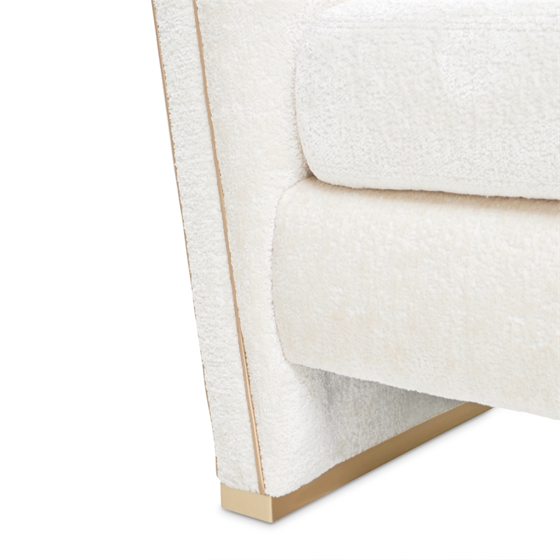 La Terrazza Chenille Matching Chair - Starlight/Light Champagne