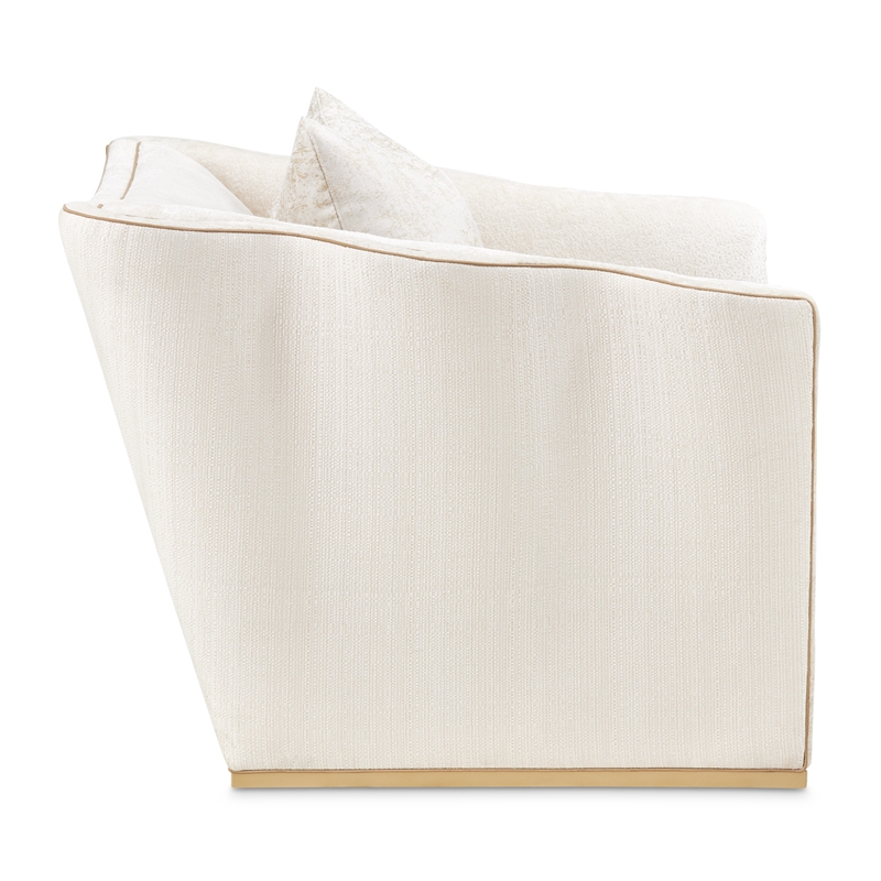La Terrazza Chenille Matching Chair - Starlight/Light Champagne
