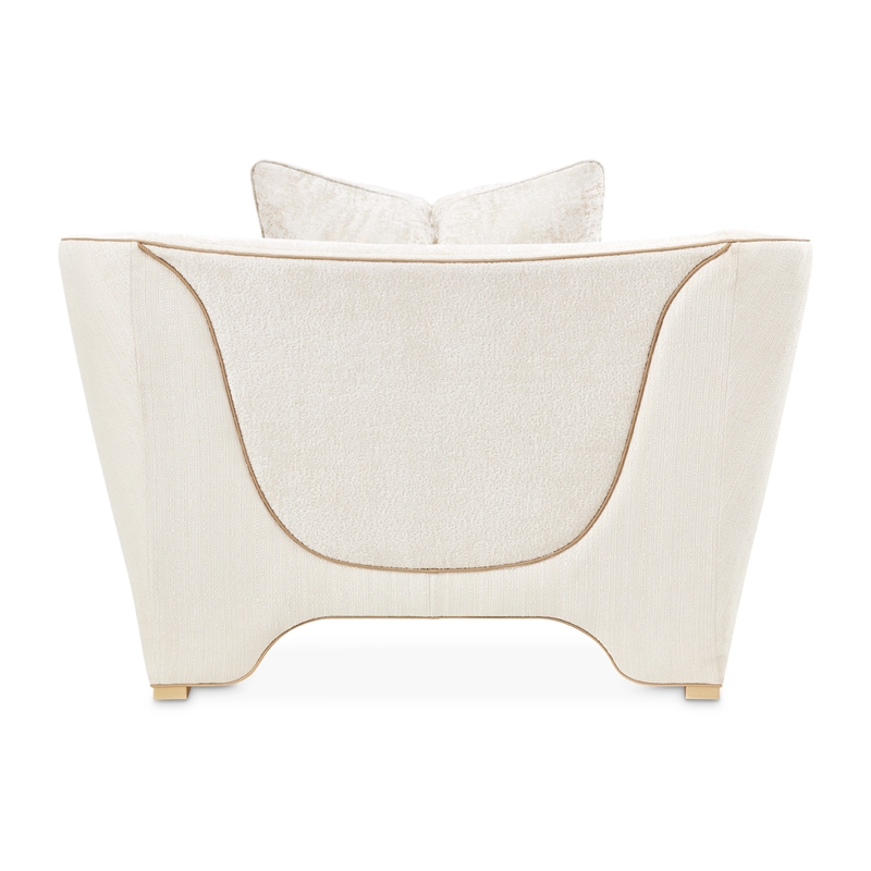 La Terrazza Chenille Matching Chair - Starlight/Light Champagne