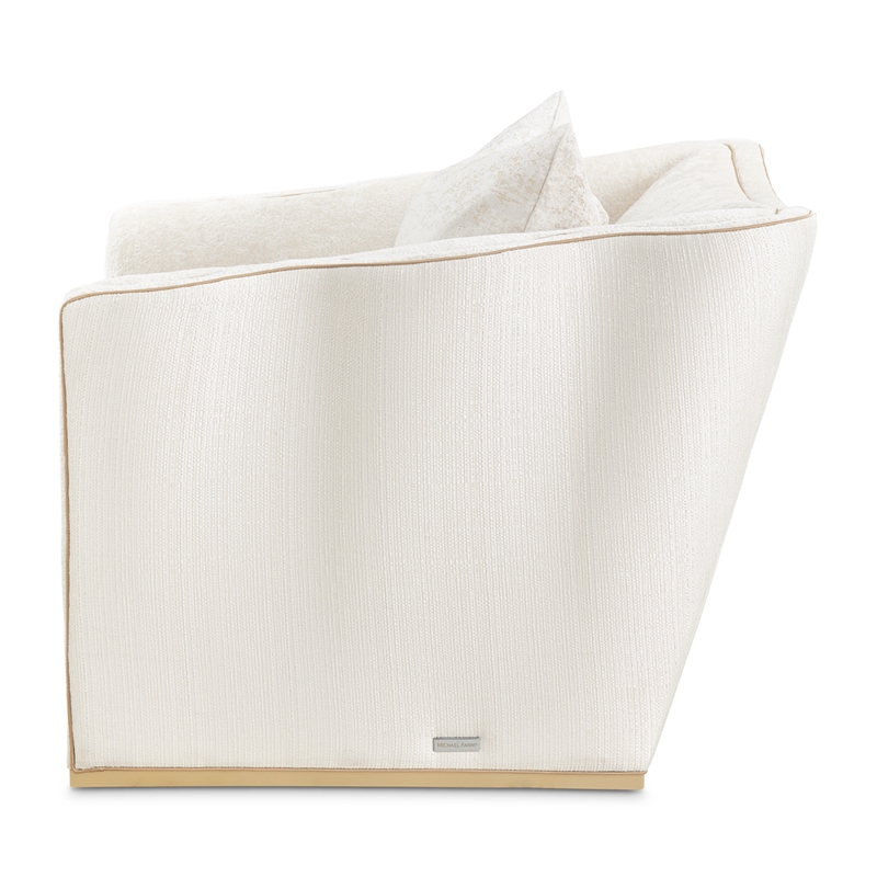 La Terrazza Chenille Matching Chair - Starlight/Light Champagne