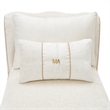 La Terrazza Chenille Chaise - Starlight/Light Champagne
