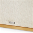 La Terrazza Chenille Chaise - Starlight/Light Champagne