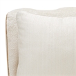 La Terrazza Chenille Chaise - Starlight/Light Champagne