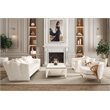 La Terrazza Chenille Chaise - Starlight/Light Champagne