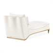 La Terrazza Chenille Chaise - Starlight/Light Champagne