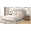 Orchid King Velvet Lift Up Storage Bed - Gray