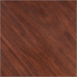 Michael Amini Camellia Field Round Dining Table in Warm Pecan/Antique Gold