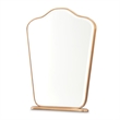 Michael Amini Camellia Field Vanity Mirror in Antique Gold