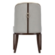Houston Dining Side Chair - Set of 2 - Porcini/Walnut
