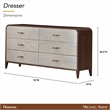 Houston Dresser - Walnut