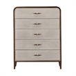 Houston 5-Drawer Chest - Walnut
