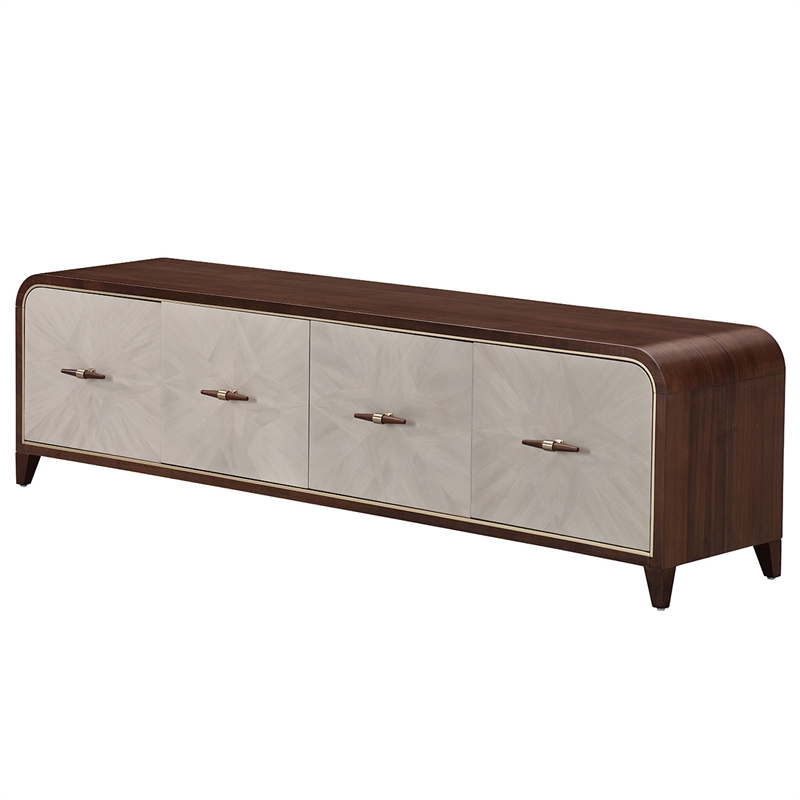 Houston Media Cabinet - Walnut