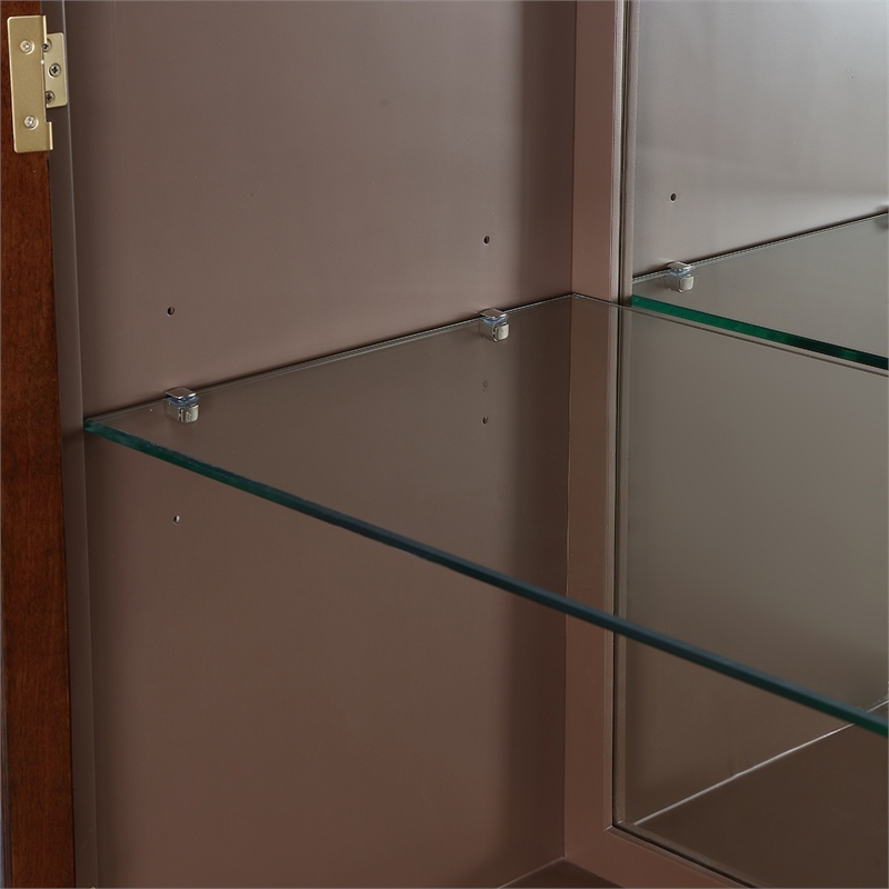 Houston Display Cabinet - Walnut