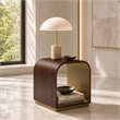 Houston Modern Wood End Table - Walnut