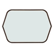 Houston Wall Mirror - Walnut