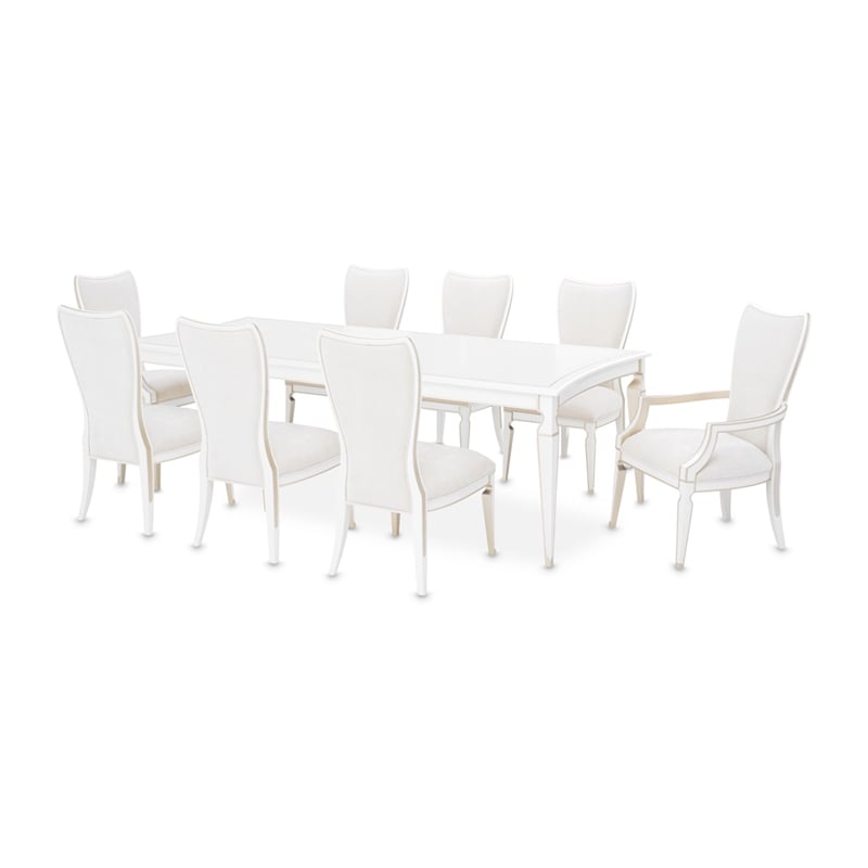 La Marisia Rectangular Dining Table - Creamy Pearl