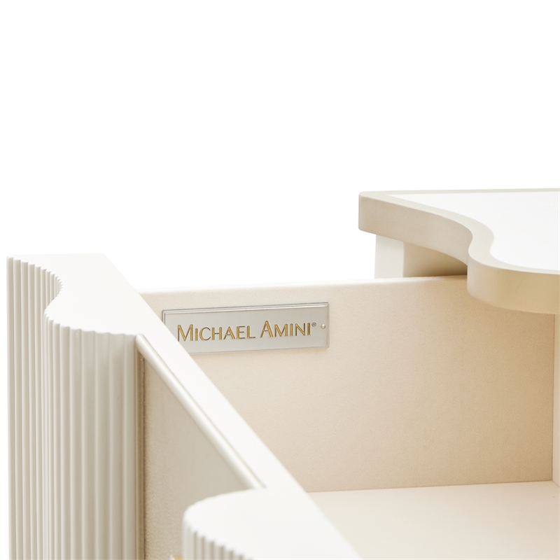 La Marisia 5-Drawer Chest - Creamy Pearl