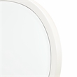La Marisia Oval Wall Mirror - Creamy Pearl