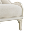 Michael Amini La Marisia Chenille Accent Chair in Tranquil/Light Champagne