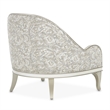 Michael Amini La Marisia Chenille Accent Chair in Tranquil/Light Champagne