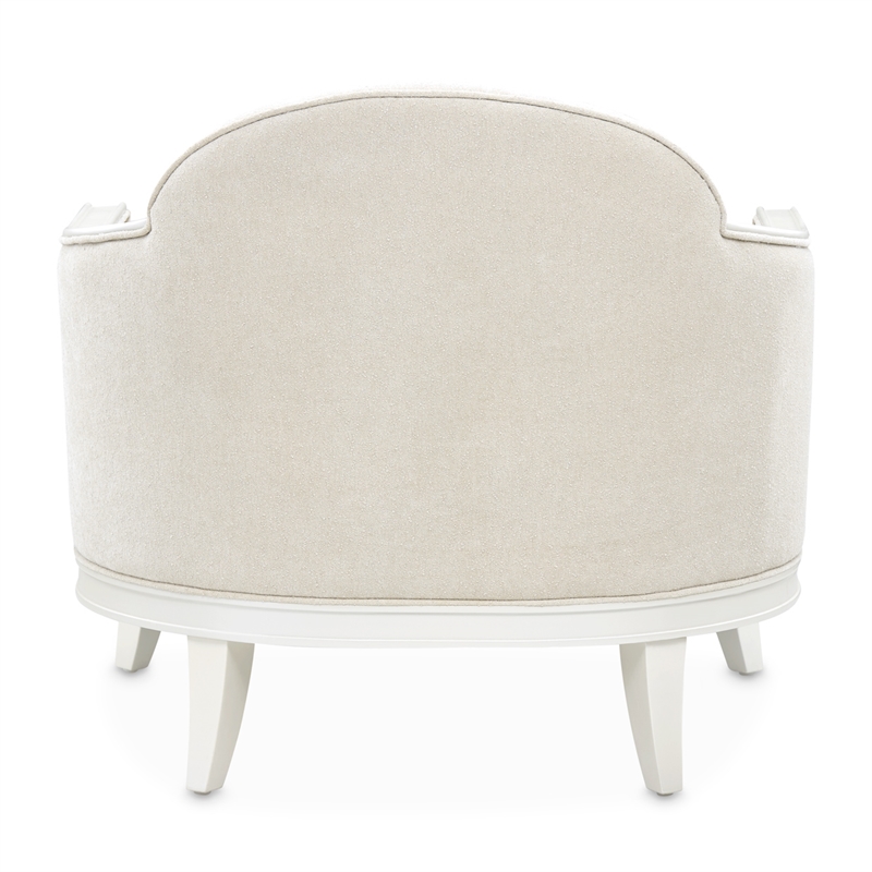 La Marisia Chenille Matching Chair - Tranquil/Creamy Pearl