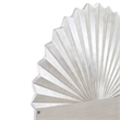 Fantosini King Fan Bed - Silver Leaf